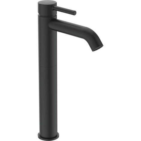 Ideal Standard CeraLine - Mitigeur de lavabo avec click-clack, noir BD137XG (1/4)