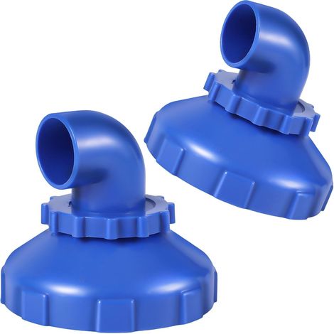 Gosknor Lot de 2 buses de jet pivotantes à 360° pour piscine, pièce de rechange pour buses de retour d'eau de spa et piscine Intex (1/5)