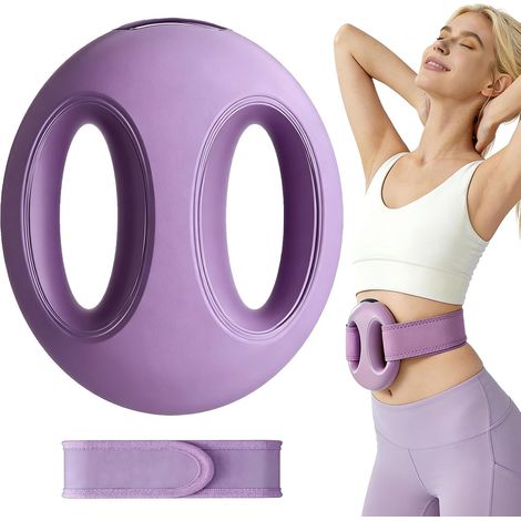 Tragbares, kabelloses Massagegerät zur Gewichtsreduktion und Lymphdrainage, Geschenk für Frauen (Lila), 3 Modi & 6 Intensitätsstufen (1/3)