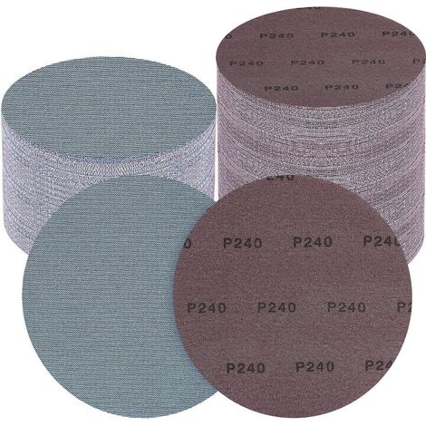 Schleifpapier 25 Stück 225mm Klett 240 Körnung 225mm 240 K&xF6rnung (1/5)