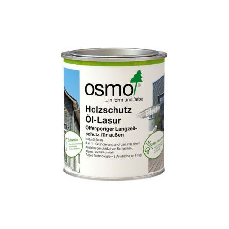 Osmo Holzschutz Öl-Lasur Effekt Achatsilber 0,75 l - 12100230