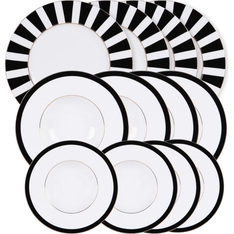Table Passion - Service d'assiettes 12 pièces Ardec