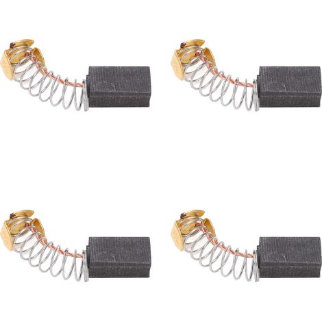 Lot de 20 charbons moteur cuivre pour perceuse électrique, meuleuse d'angle, marteau et outillage, pièces détachées 6x10x15mm (1/5)