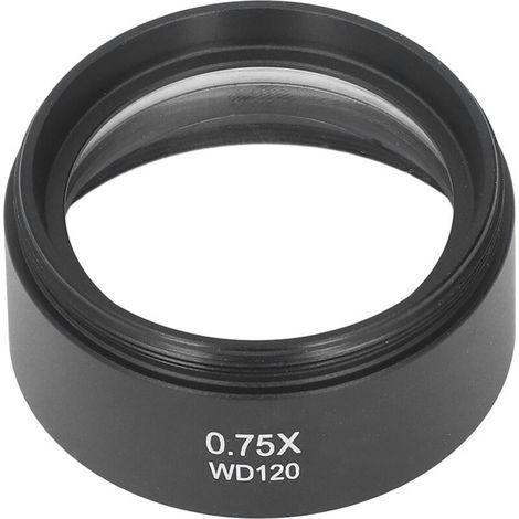 Objectif Microscope 0.75X 120mm Barlow M48 pour Oculaire de Remplacement Accessoire (1/5)