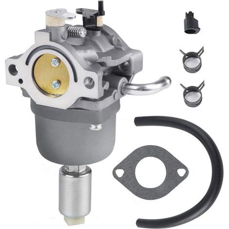 Vergaser-Reparatursatz kompatibel mit Briggs & Stratton 18 PS Rasenmähern, Intek Motorteilenummern 594593, 794572, 697141, 697190, 698445, 791888, 793224, 792358, 791858 (1/5)