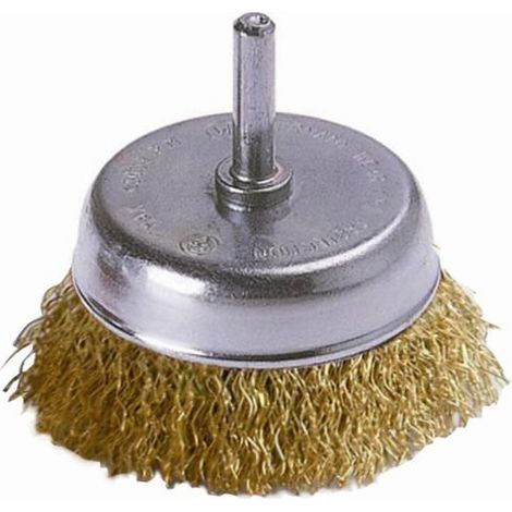 Spazzola a Tazza con Gambo Ø Mm 50 10 Pezzi Utilia