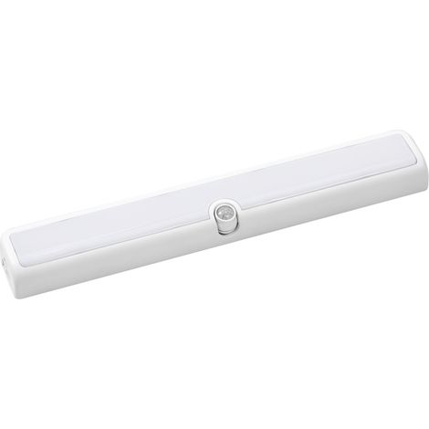 OSRAM luminaire sous meuble avec corps lumineux inclinable à 90°, 5W, 830 blanc chaud, blanc, protection IP20, pour éclairage d'étagères