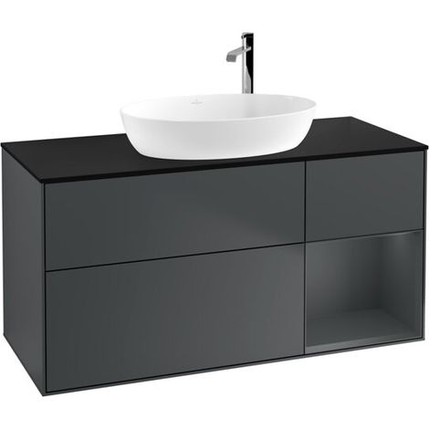 Villeroy & Boch F952HGHG Armoire sous lavabo Finion F95 (1/2)