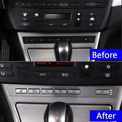 Cache décoratif pour bouton de siège BMW X3 2006-2010 (1/5)