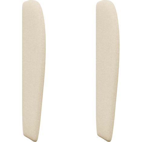 Maison Exclusive - Kopfteil Ohr Creme 80 x 23 x 6 cm Stoff