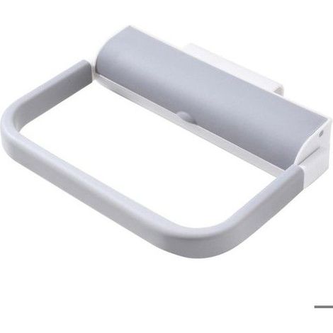Porte-sacs poubelle portable - Porte-sacs poubelle - Armoire pour paniers suspendus - Gris, Oi-FRIS (1/5)
