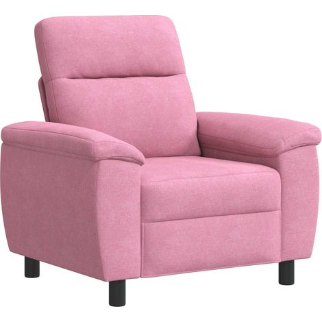 Canapé Rose 95 x 90 x 95 cm Tissu vidaXL (1/5)