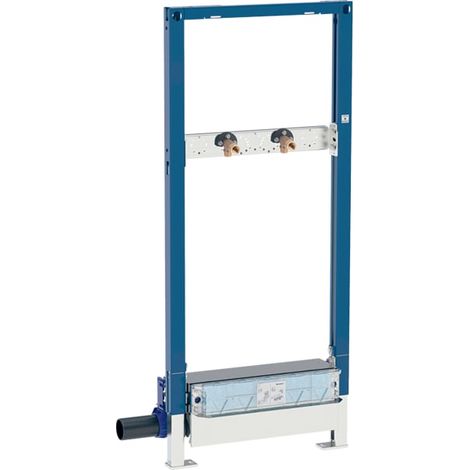 Geberit Duofix Elemento para ducha, 130 cm, con desagüe de pared, grifería de pared vista, para altura de solado en la entrada 65–90 mm, 111.589.00.1 (1/4)