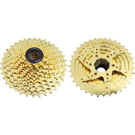 VG Sports Fahrrad Freilauf, 11-Gänge, 11-36Z, 11-Gang 11-36T gold (1/2)