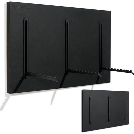 Schwarzer Kleiderbügel 25x40cm für Jacken