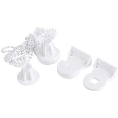 Kit de réparation de chaîne de poulie latérale pour store enrouleur de 25 mm, support d'embrayage, habillage de fenêtre (1/4)
