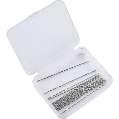 15pcs Aiguille Réparation Accroc Métal 6cm pour Tricot (1/5)
