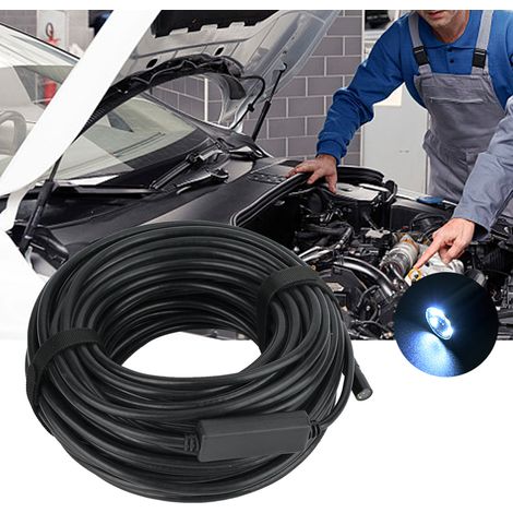 USB-20M-8.5HD 3-in-1 Industrielle 6-8 LED-Licht Wasserdichte Endoskopkamera Autoreparaturwerkzeug (1/5)