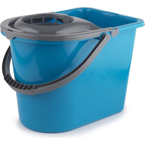 Seau à serpillière avec essoreur 14 L (1/5)
