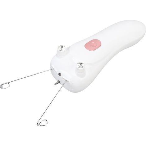 Épilateur à Fil de Coton Rechargeable par USB pour une épilation Sûre du Visage et un Design Confortable pour un Usage Domestique (Or Rose) (1/5)