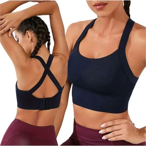 Sport-BH, Fitness-BH, Trainingstop, Damengröße M, weich, bequem