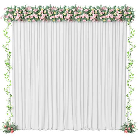 Unho – Arche de jardin en métal 3x3m – Fer forgé anti-corrosion – Capacité de charge 15 kg – Installation facile avec notice incluse