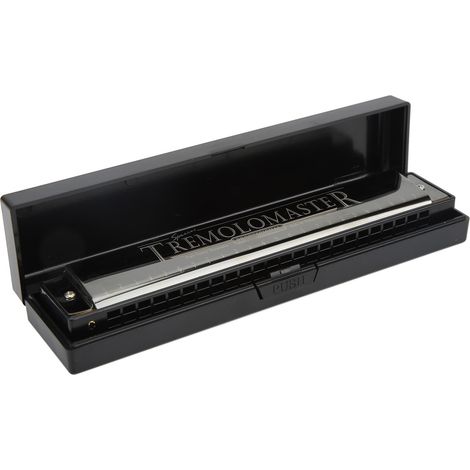 Harmonica en Do 24 Trous pour Enfants, Débutants et Adultes - Instrument de Musique à Vent avec Étui de Protection (1/5)