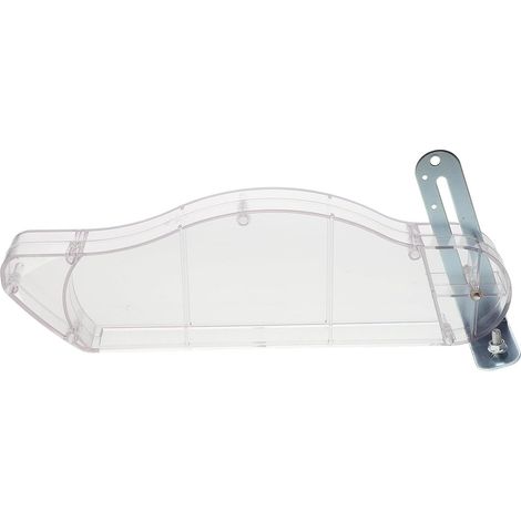 Housse de Protection Transparente Accessoires pour Scies pour Scie Circulaire 4-10 Pouces en Plastique Coque de Sécurité pour Atelier de Menuiserie (1/5)