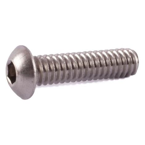Vis 6 pans Bouton, 6/32pouce x 3/8pouce, en Acier ( Prix pour Paquet de 100 )