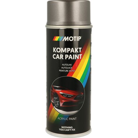 PEINTURE ACRYLIQUE KOMPAKT 51084 GRIS METALLISE 400ML MOTIP