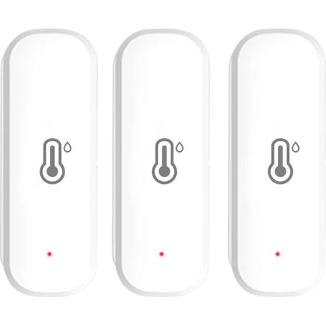 Capteur intelligent de température et d'humidité WiFi Tuya, thermomètre et hygromètre d'ambiance WiFi (1/5)