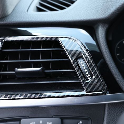 Copertura per prese d'aria laterali in stile fibra di carbonio in 2 pezzi per BMW Serie 3 F30 2013-2018 (1/5)