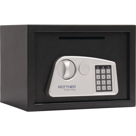 Coffre-fort meuble Jupiter 3 250x350x280mm serrure électronique Fbd.+insert 9kg ROTTNER