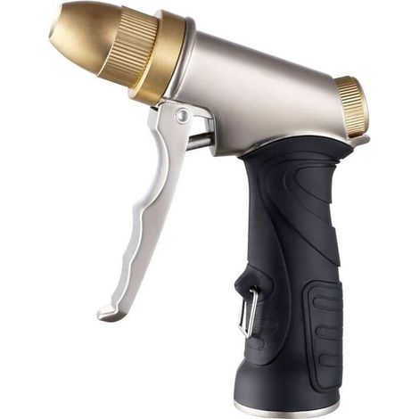 Pistolet à eau Pistolet d'arrosage1pièces (Argent noir) (1/4)
