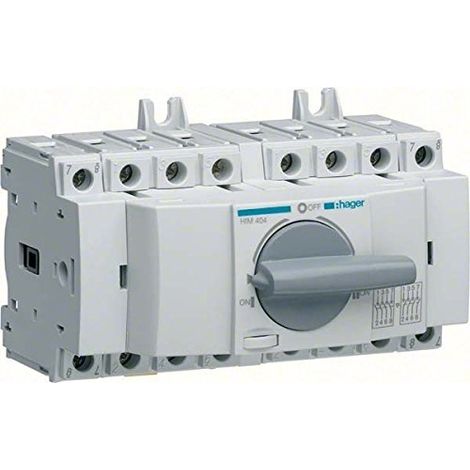 COMMUTATEUR 3X40A - INTERRUPTEUR DE SÉCURITÉ TRIPOLAIRE 18KW HIM304 HAGER