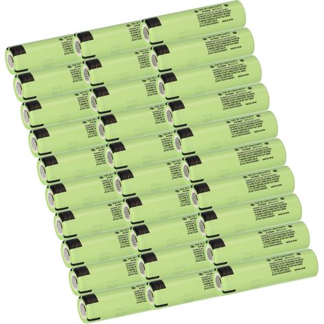 30x Panasonic Zelle NCR18650PF Flat-Top Li-ion 18650 2900mAh 3,6V (1/5)
