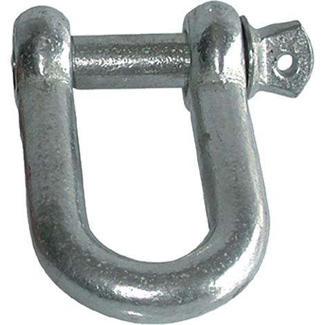 Grillete recto inoxidable - 4 mm 1/8