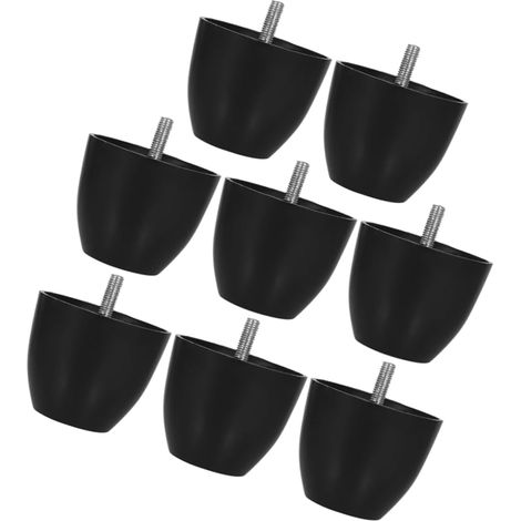 de 8 patins de meubles en plastique pour canap et chaise vis (1/5)