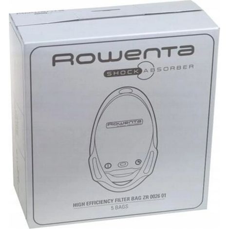 Rowenta Bolsas de microfibra para aspiradora pack de 5