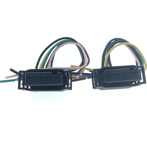Genuine Mercedes-Benz S-Class S300/S500/C200W/205W/156 connectors for front and rear parking sensors, radar, and blind spot monitoring module -- JB2217-6P