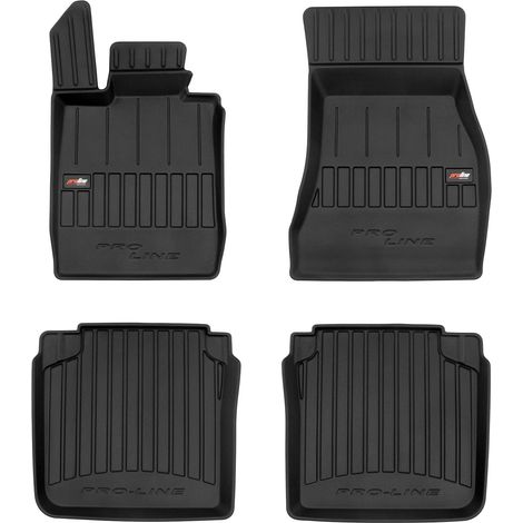 OMAC Tapis de sol caoutchouc pour BMW Série 7 G12 Long 2015-2022 Noir Premium (1/5)