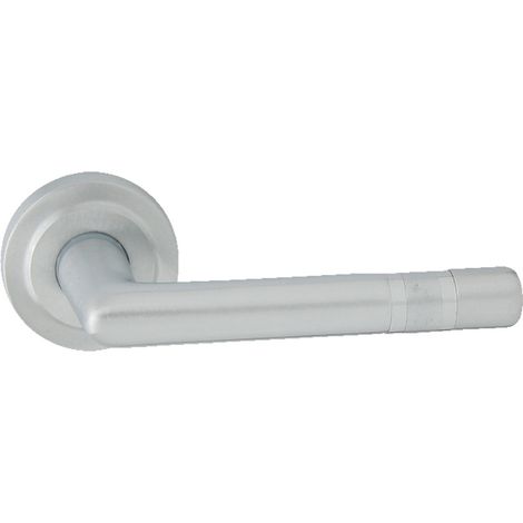 DOMINO Poignée de porte PALLAS R M50 M6 Poignée Sans rosace Chrome satiné/brillant (1/5)