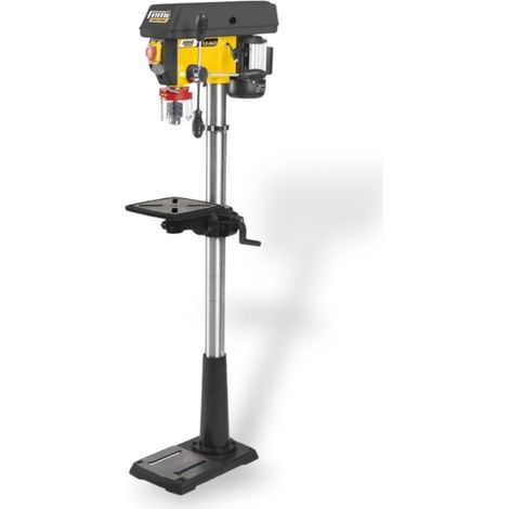 Trapano a colonna 350W da pavimento con mandrino 13mm autoserrante e velocità regolabile