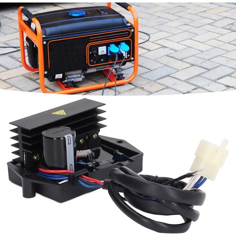 Régulateur de tension automatique monophasé 6 fils AVR GFC9-1A4G-0 pour groupes électrogènes à essence Kipol et Kohler (400 V/470 µF). Pièces détachées pour groupes électrogènes à essence Kipol et Koh (1/5)