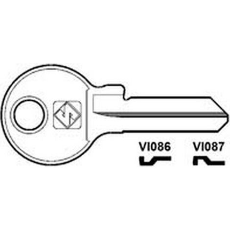 20PZ CHIAVI PER CILINDRI VIRO 5 SPINE PICCOLE - VI087 SX