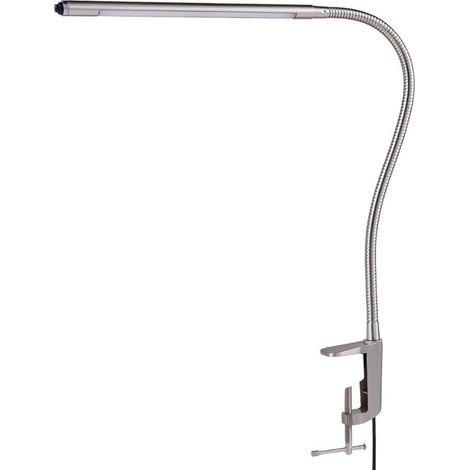 Lindby Lámpara de pinza 'Lionard' en Gris Metal (1/5)