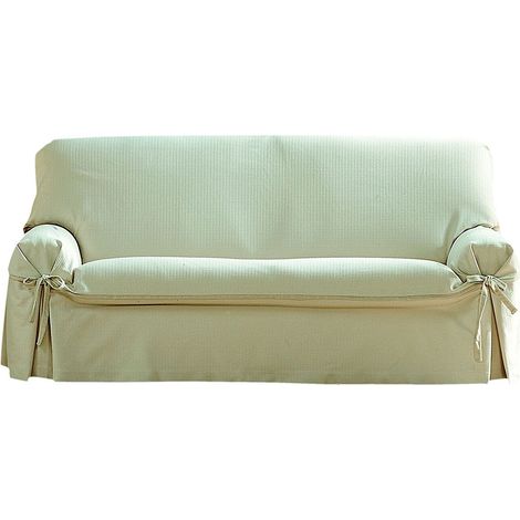 Eysa Italia Paola copridivano 2 posti col. 01-ecru, beige, 100% cotone