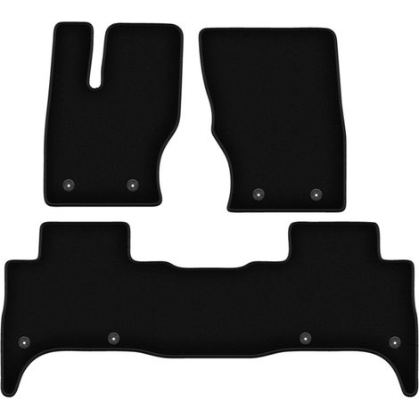 Tapis de sol BASIC en velours noir pour Range Rover Sport II SUV (2013-) (1/5)