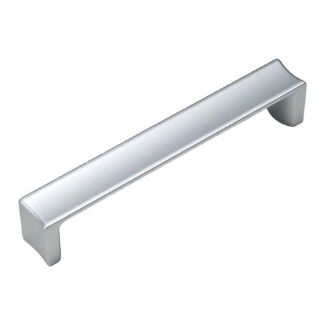 Ouvre&Déco – Poignée de meuble en zamak finition nickel mat entraxe 128 mm, KIM