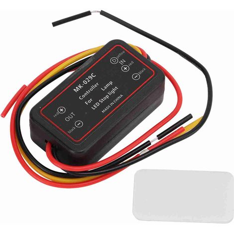 Controlador estroboscópico LED para luces de freno IP65 ABS Módulo 12V-30V MK-029C para camiones y automóviles (1/5)